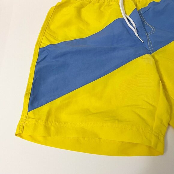 Tommy Hilfiger Yellow Swim Trunks Mens Size Medium - Picture 4 of 15